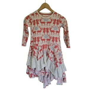 Paper Wings | Little Skye Reindeer Dress